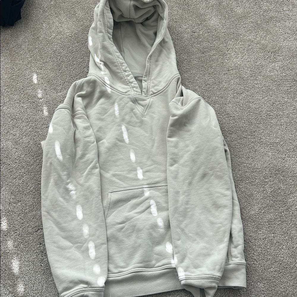 Women's Light Gray Lululemon Hoodie